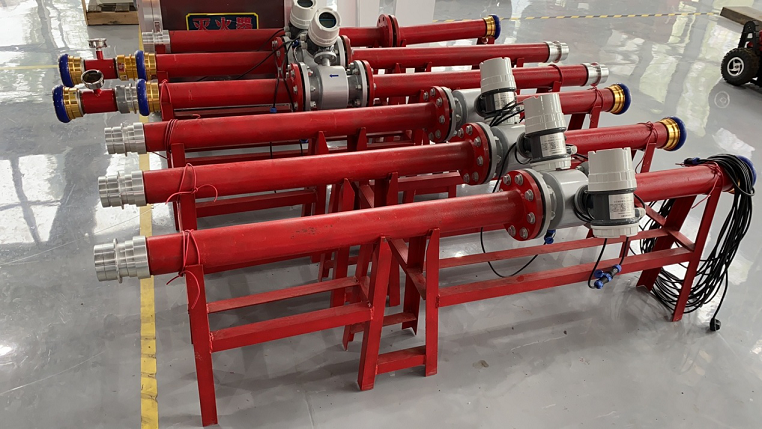 消防機(jī)器人流量檢測裝置