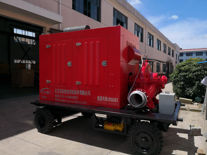 消防機(jī)器人試驗(yàn)用 移動(dòng)式柴油機(jī)高壓泵車組 (柴油機(jī)水泵機(jī)組)
