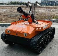 防爆消防滅火偵察機(jī)器人【重型超級(jí)動(dòng)力】 (第10代，360°固定云臺(tái)+語(yǔ)音控制）