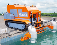 排澇破拆一體化機(jī)器人 （履帶式，2000m³/h）